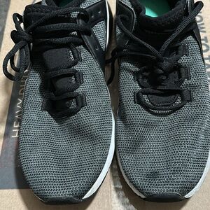 Puma Black and White Knit Sneakers